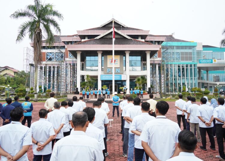 PLN Group Kaltimra Gelar Apel Bersama Bulan K3 Nasional, Perkuat Komitmen Zero Harm Zero Loss