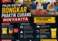 Polda Kaltim Bongkar “Sunat Takaran” Minyakita, Direktur Operasional Produsen Jadi Tersangka