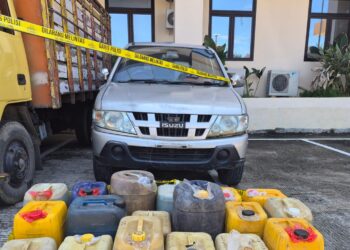 Polisi Bongkar Praktik “Ngetap” Biosolar di Balikpapan