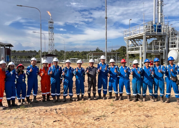 PT. ISOG Resmi Alirkan Gas Perdana dari Lapangan Karamba