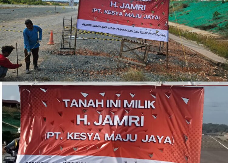 Proyek Tol Seksi 1B Disetop Sementara, H Jamri Persoalkan Ganti Rugi Lahan