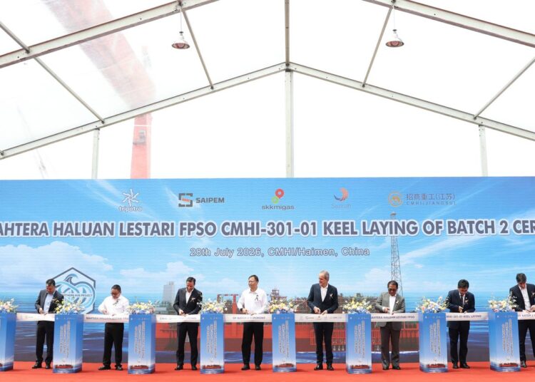 Searah Mulai Tahap Konstruksi FPSO untuk Proyek Gas Laut Dalam Ultra North Hub di Indonesia