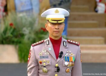 Kapolresta Balikpapan Dipuji Prabowo Usai Pimpin Upacara Penurunan Bendera di Istana