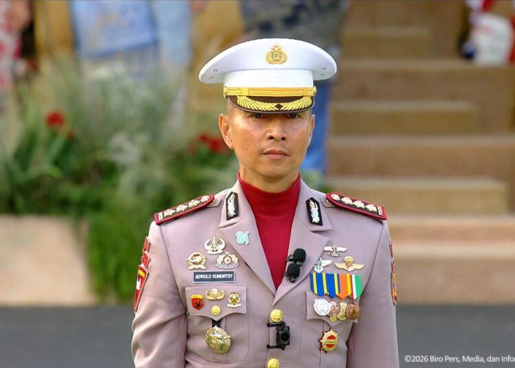 Kapolresta Balikpapan Dipuji Prabowo Usai Pimpin Upacara Penurunan Bendera di Istana 