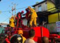 Api Mengamuk di Gang Buntu, Satu Balita Kritis Saat Terjebak di Lantai Dua