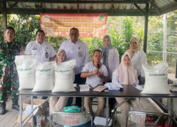 Bantuan Beras Tiga Bulan Tuntas Disalurkan ke Warga Baru Ulu