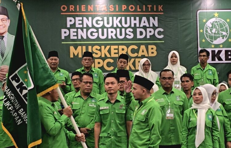 Resmi Dikukuhkan ! DPC PKB Balikpapan Optimis Tambah Empat Kursi di 2029